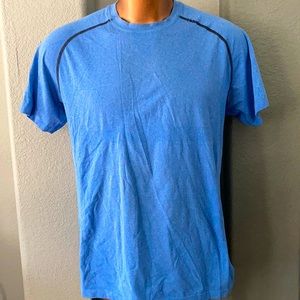 Men’s Lululemon tech athletic shirt blue L